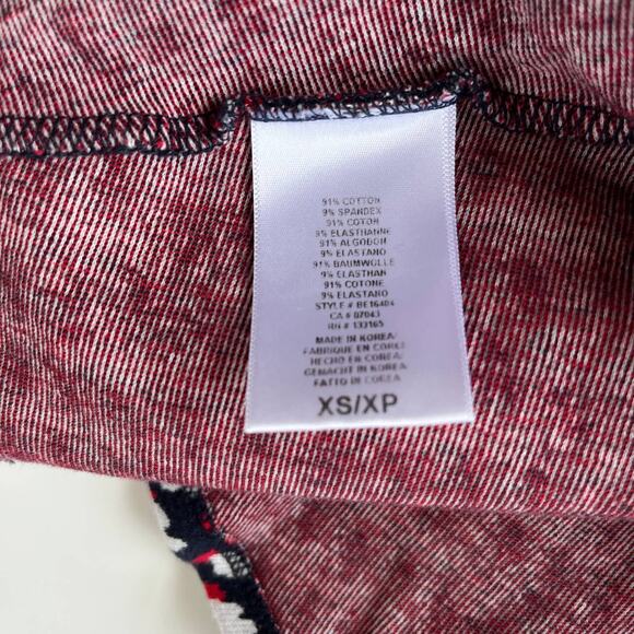 Eri Ali Effie Peplum Knit Womens Top Sz XS Retro Mod Cottagecore Anthropologie - Picture 12 of 14